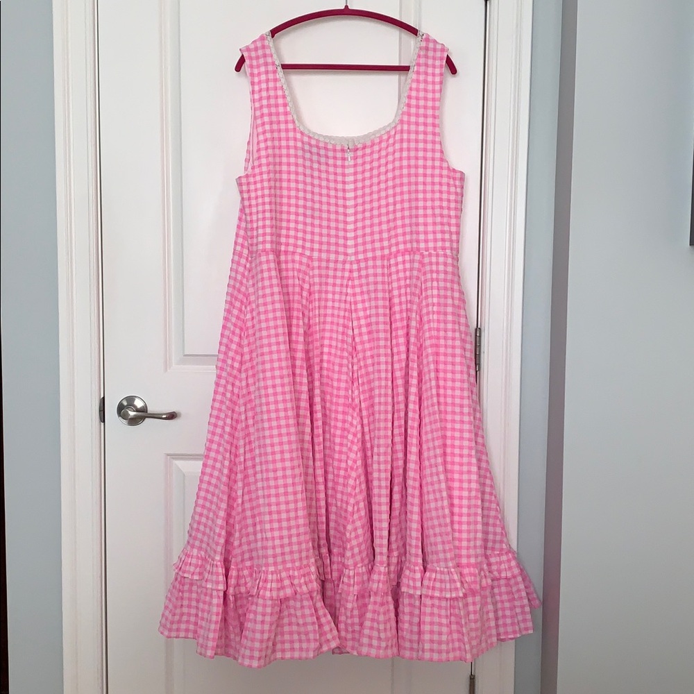 🌸 JessaKae Daze Pink Gingham Dress - NWT - 2X 🌸 - Picture 7 of 11